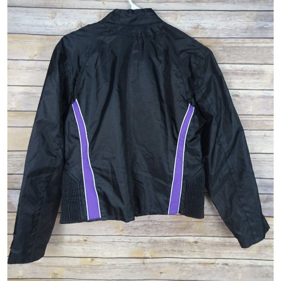 SPR Speed Pro Racing Jacket Purple Black - Picture 2 of 9